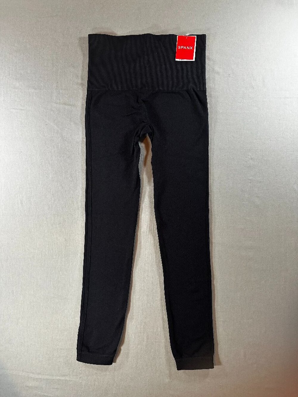 SPANX Look At Me Now Seamless Leggings FL3515 Black High Rise Shaping Size M NWT